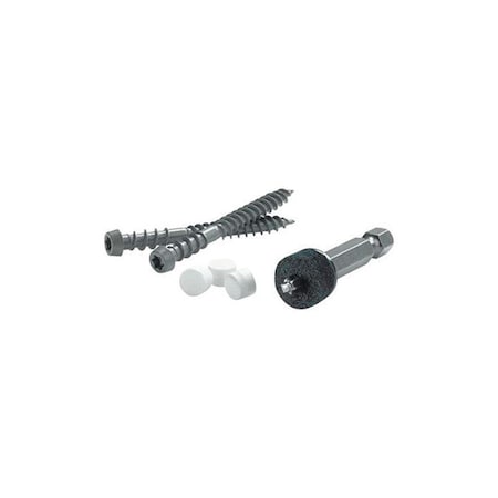 Fastenmaster 2.75 in. Torx TTAP Star Head Smooth Stainless Steel Hidden Deck Fastener 5917166